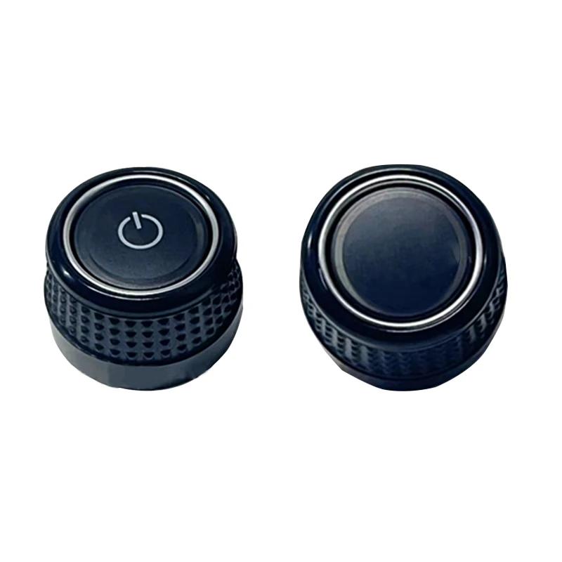 New Interior Info Radio CD GPS Display Screen Start Switch Volume Button for Volkswagen Polo 5 6R MK5 GTI Fox Golf 6 Accessories