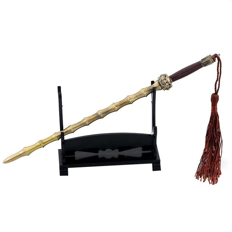 [Nekogamiyama] Suikoden General Hero Weapon Hu Yan Zhuo Twin Whips, Total Length 22cm (2 Pieces) / Miniature Figurine Collector's Decor