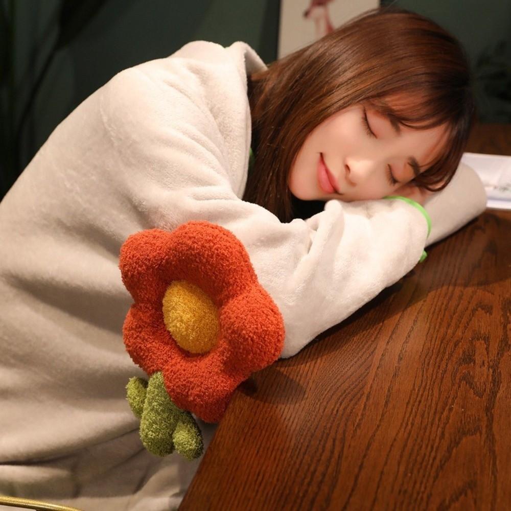 Thickened Flower Roll Blanket Warm Cover Blanket Decorative Blanket Napping Blanket  Dormitory