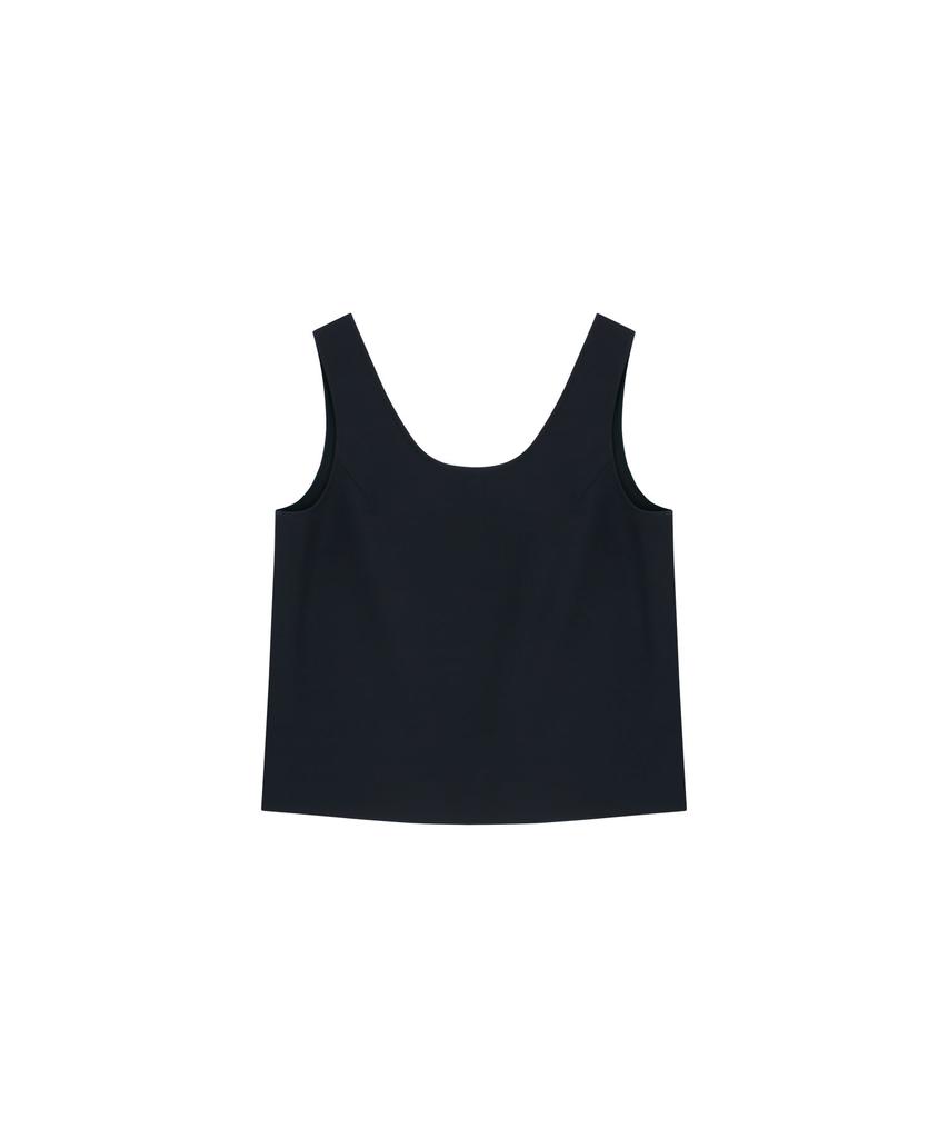 VIS A VIS Hi Lo Tank Top (Navy)