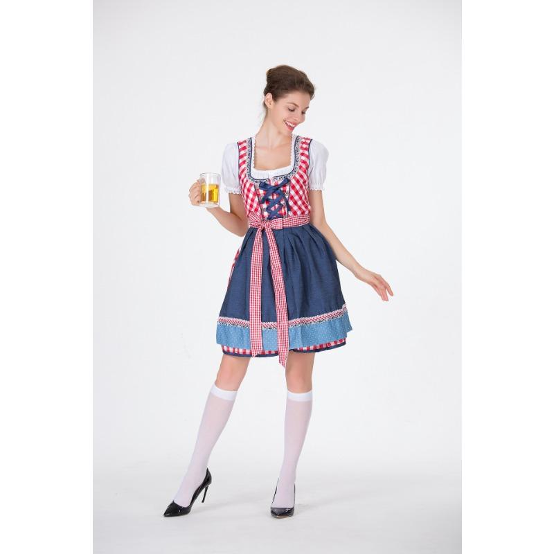 Oktoberfest Bavarian Traditional Beer Dress, Dress, Winery, Maid, Maid Costume