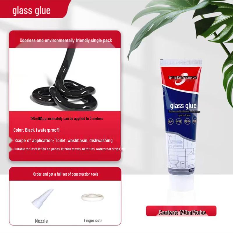 Waterproof Mildewproof Silicone Sealant for Kitchen & Bathroom Gaps