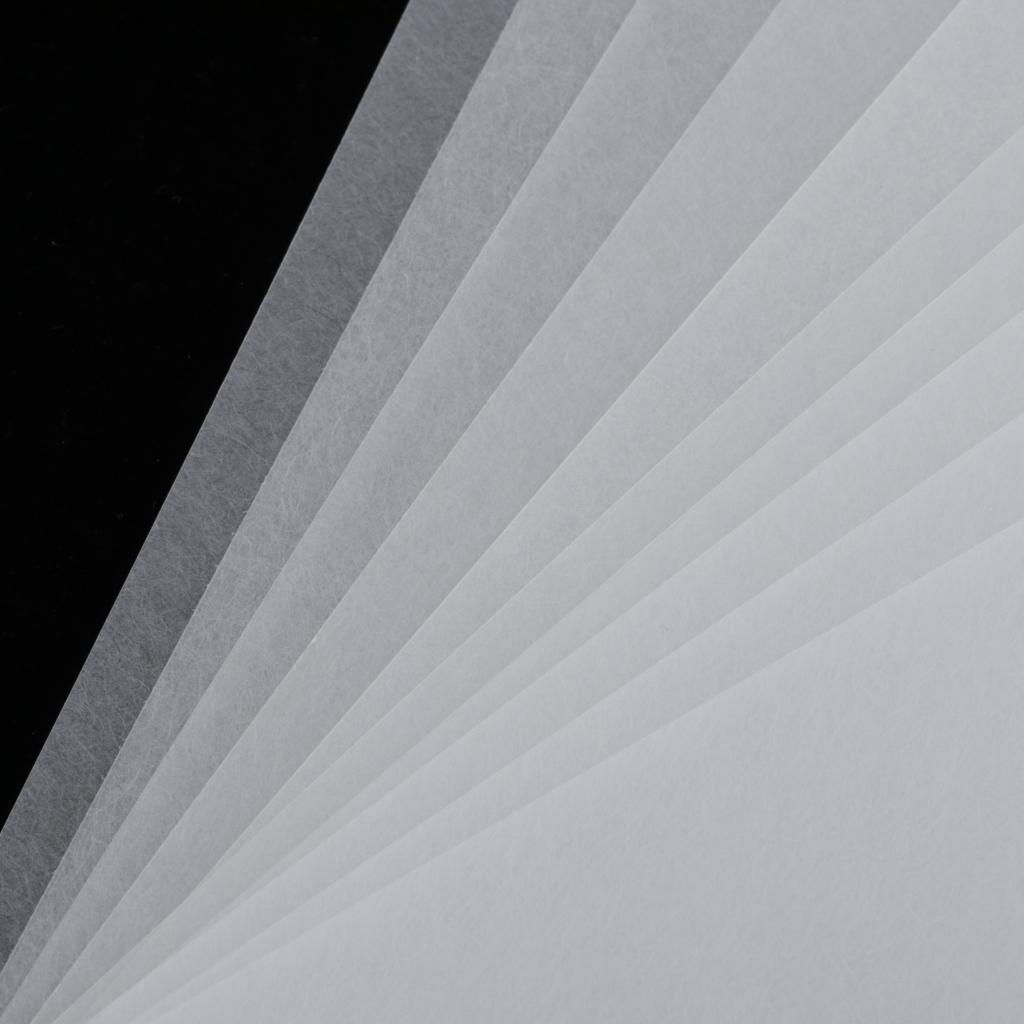 10 Half Transparent Shrink Film Sheets Shrinkable Paper Craft Fine Polish