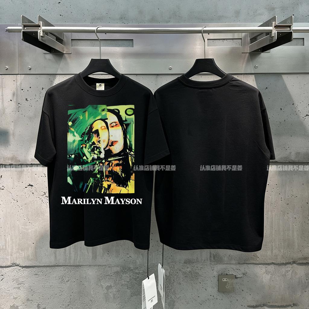 2026 Latest Punk Rock Tshirt Unisex Unisex Vintage Washed Cotton Short Sleeve Casual Streetwear Tops