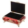 Trinket Storage Box Ornate Treasure Chest for Case for Women Girl Keepsake Holde