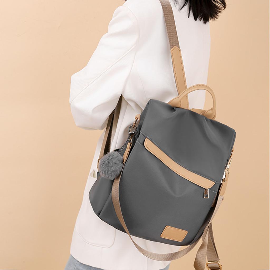 Женский рюкзак-кошелек Anti Theft из ткани Оксфорд с мягкой ручкой и плечевым ремнем для женщин, рюкзак для ноутбука T