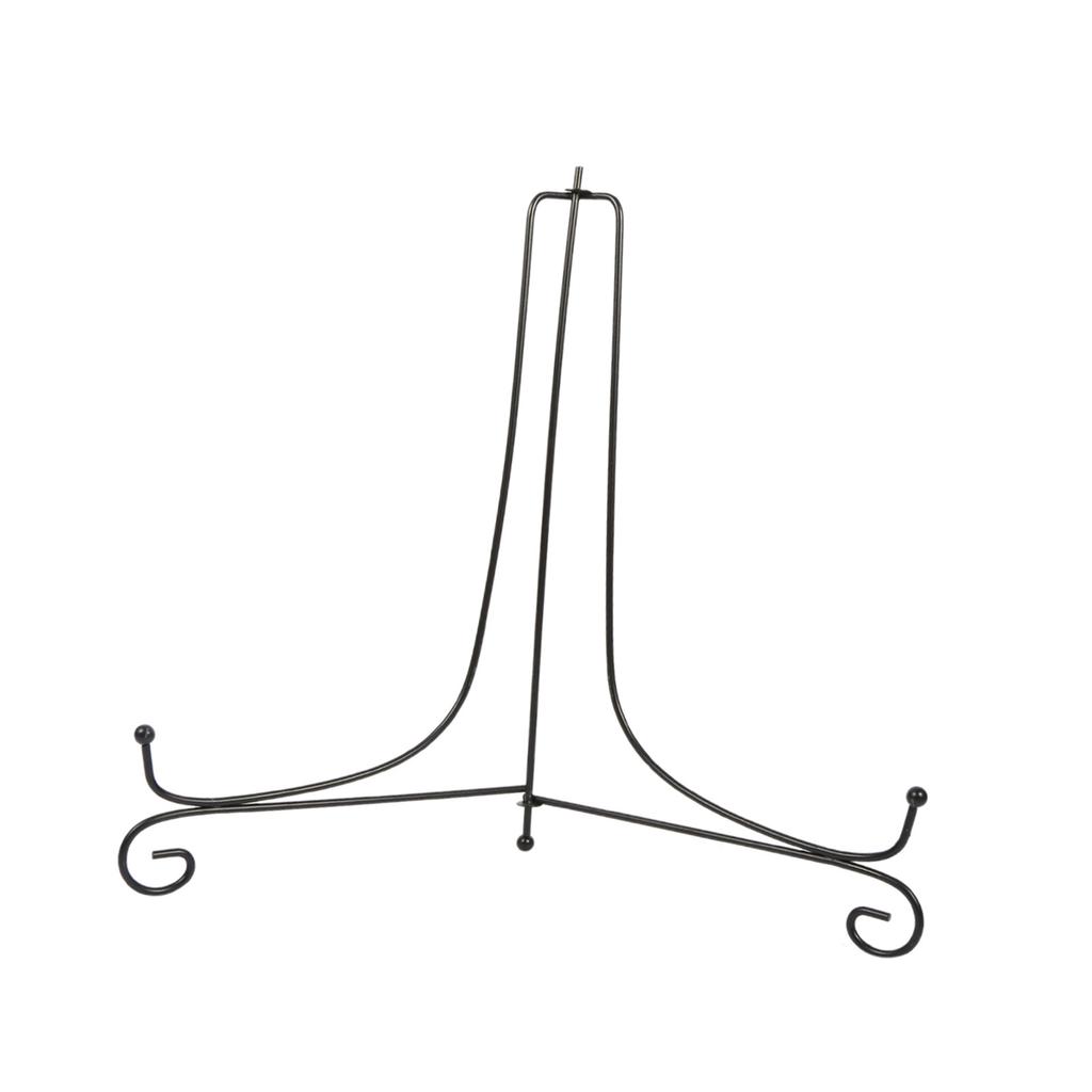 1 шт. 4    12  Железный мольберт Классическая подставка для дисплея Миска Тарелка Фоторамка Книга Искусство Черный