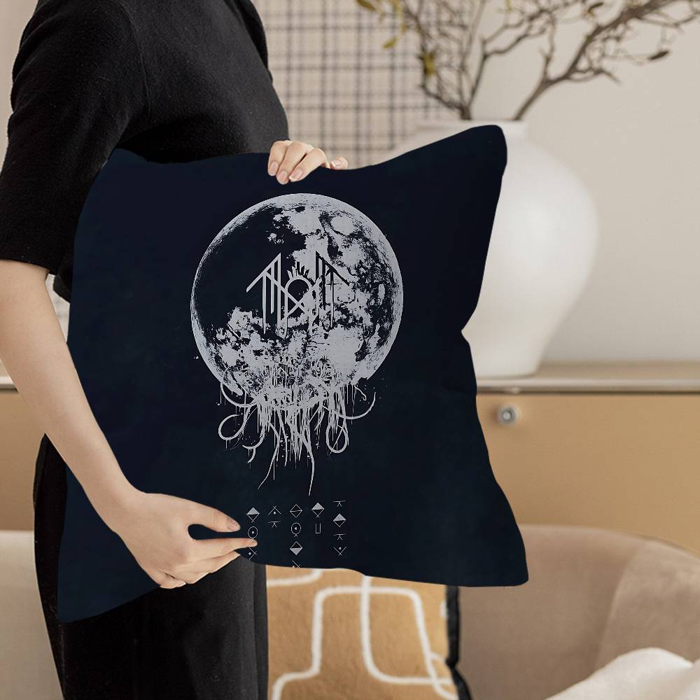 Popular Band S-Sleep T-Token Cushion Cover Car Throw Pillow Case For Sofa Car Christmas Gift 40X40Cm 45X45Cm