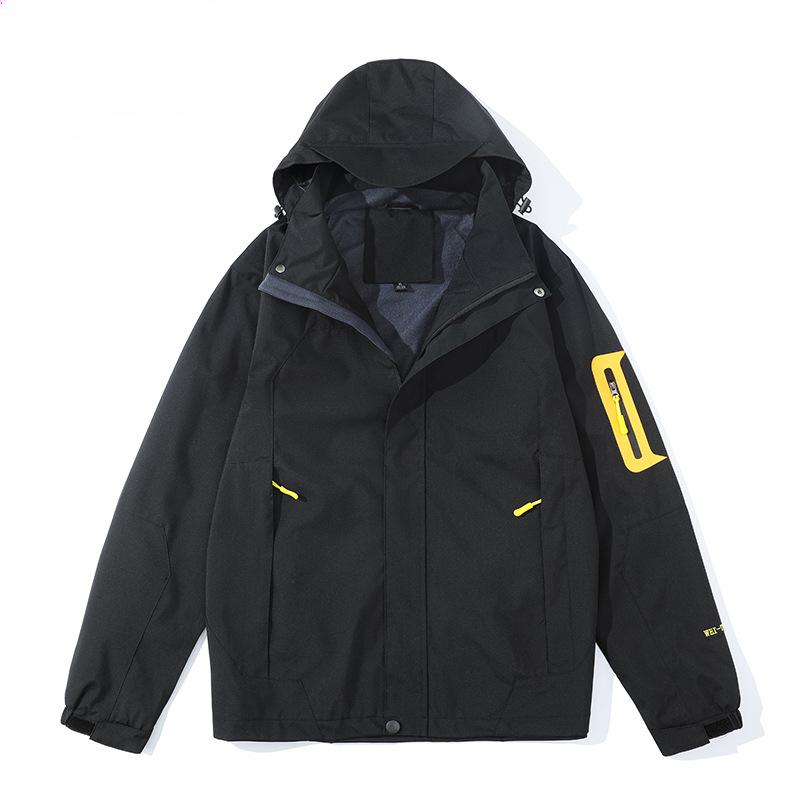 Одинарная куртка Повседневная спортивная куртка для мужчин и женщин, подходящая по цвету, дышащая мужская куртка