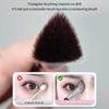 Angled Highlighter Brush Face Contour Foundation Concealer Brush Triangle Shape Synthetic Hair Foundation Highlighter Brushes