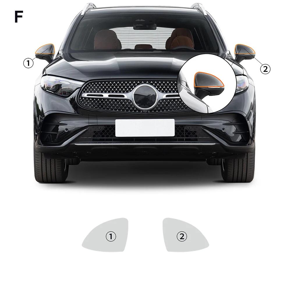 TPU Paint Protection Film Headlight Kit for Mercedes GLC X254 Luxury Base 2023-2024