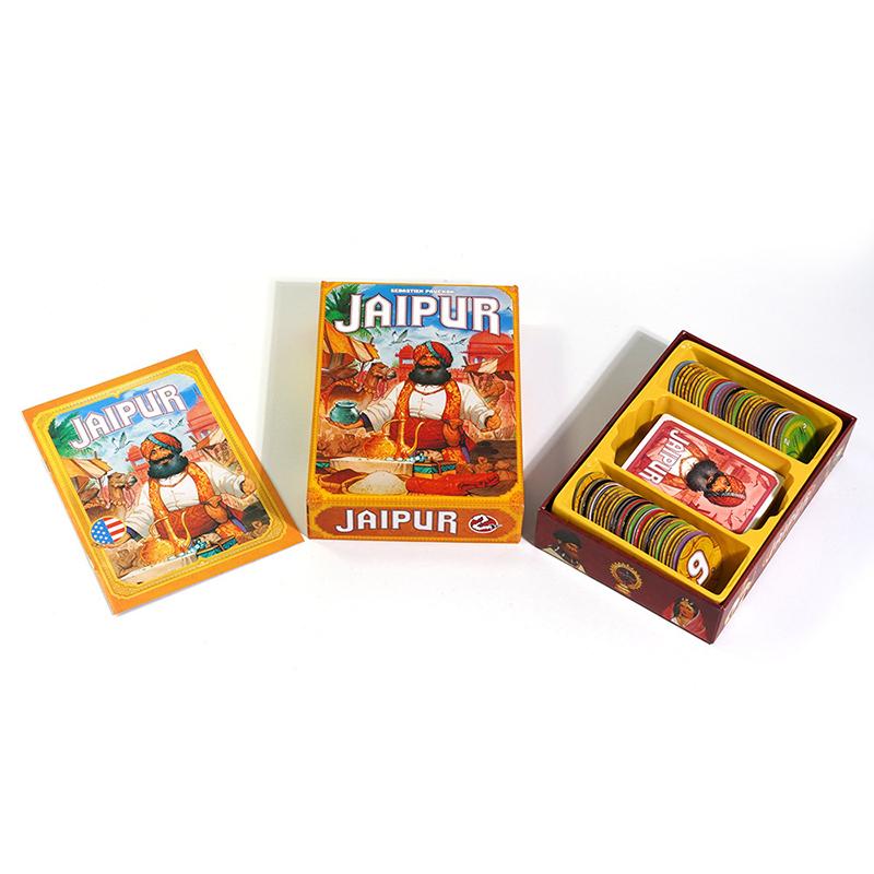 Настольная игра - "Джайпур" - 2 игрока | Время игры 30 минут Стратегическое развлечение Семейная вечеринка Карточная игра