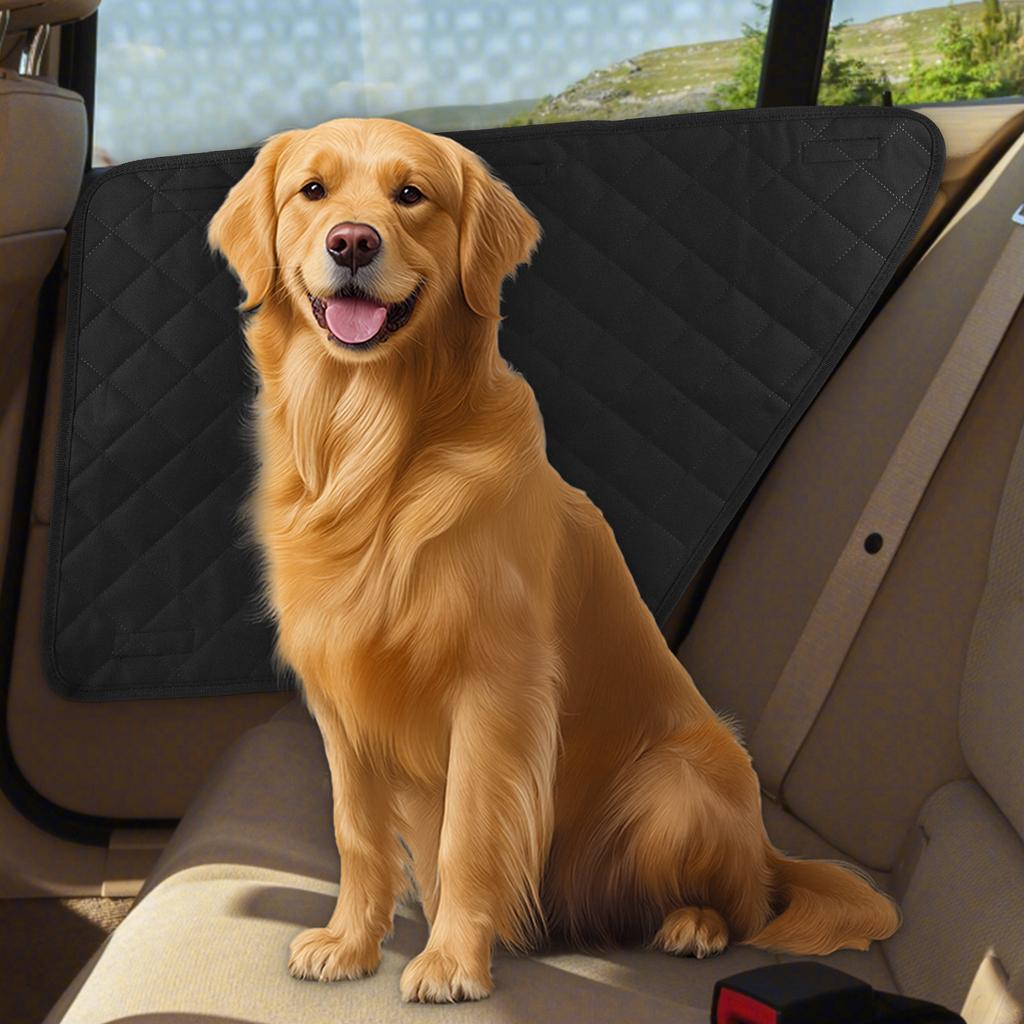 2Pcs Oxford Waterproof Car Door Protector for Dog Pet Anti-Scratch Car Interior Cover Vehicle Door Protector for Car Truck & SUV