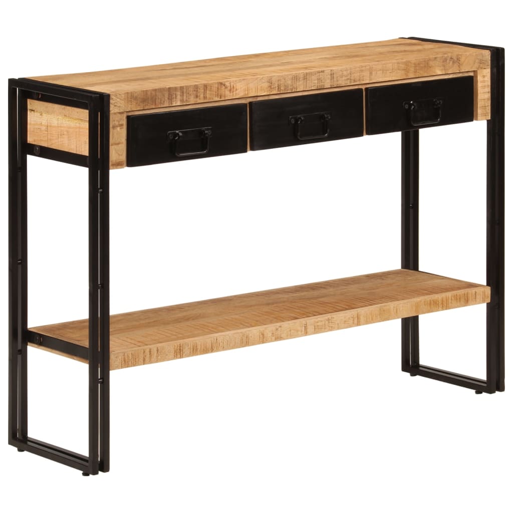Console Table 110x30x76 cm Solid Mango Wood
