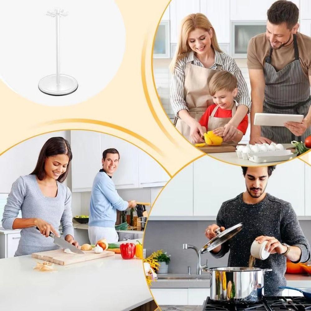 С поддоном для воды органайзер для столовых приборов для столешницы 8 крючков стойка для хранения столовых приборов бытовая