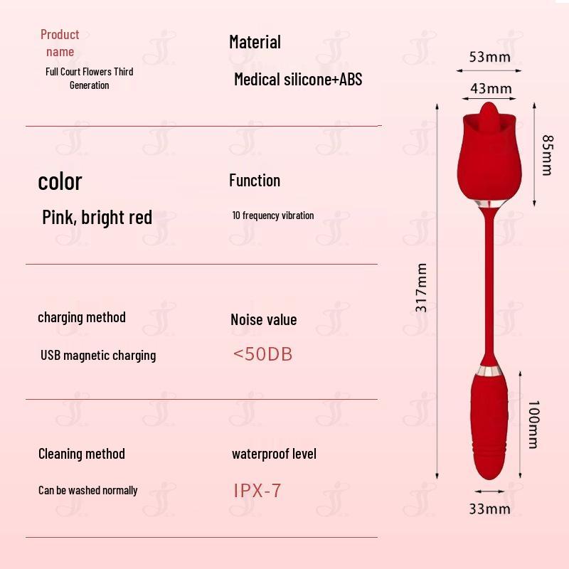 Mantinghua Вибрирующий язык с двумя головками и телескопическое яйцо для женщин, флирт для пар и самоудовольствие