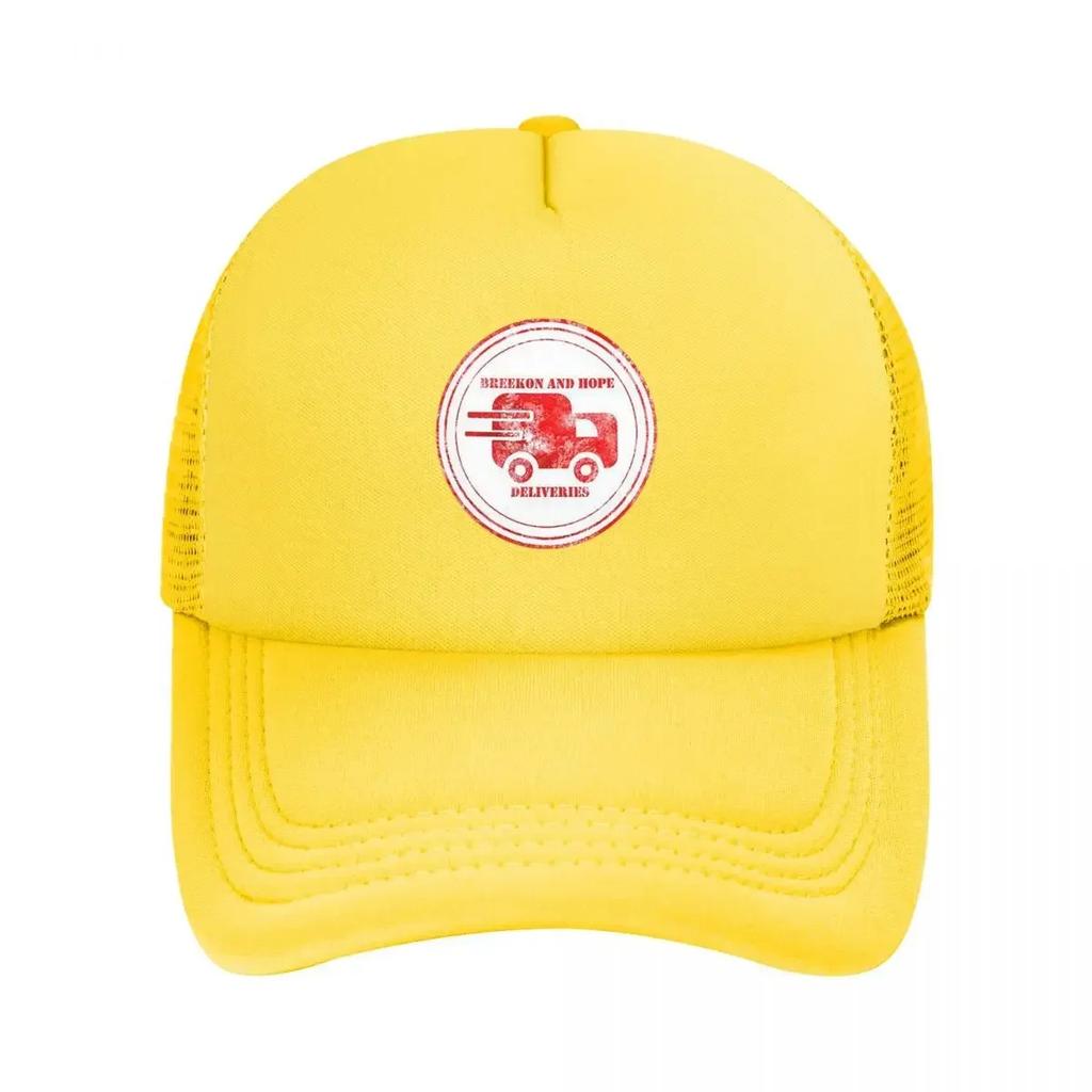 Breekon And Hope Deliveries Штампованные Сетчатые Бейсболки Snapback Модные Бейсболки Дышащие Повседневные Кепки Для Улицы Унисекс