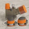 Triple Drainage Pipe Diverter Floor Drain Connects Compatible  Air Conditioning