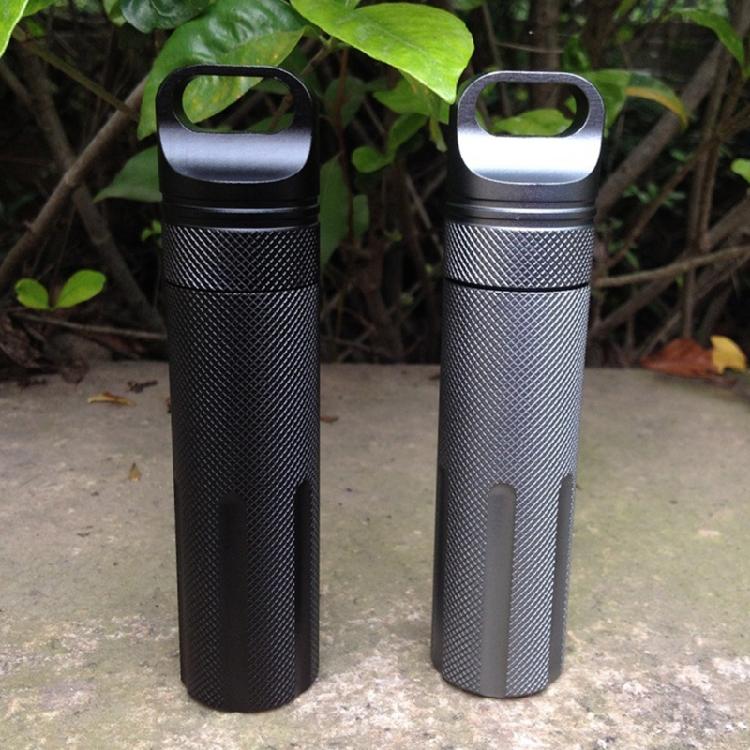 Легкий водонепроницаемый алюминиевый наружный держатель Контейнер для аварийных принадлежностей для кемпинга и походов на открытом воздухе