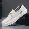 Fashion Men Summer Canvas Shoes Breathable Comfortable Casual Shoes Outdoor Walking Sneakers Loafers for Men Vulcanized Shoes