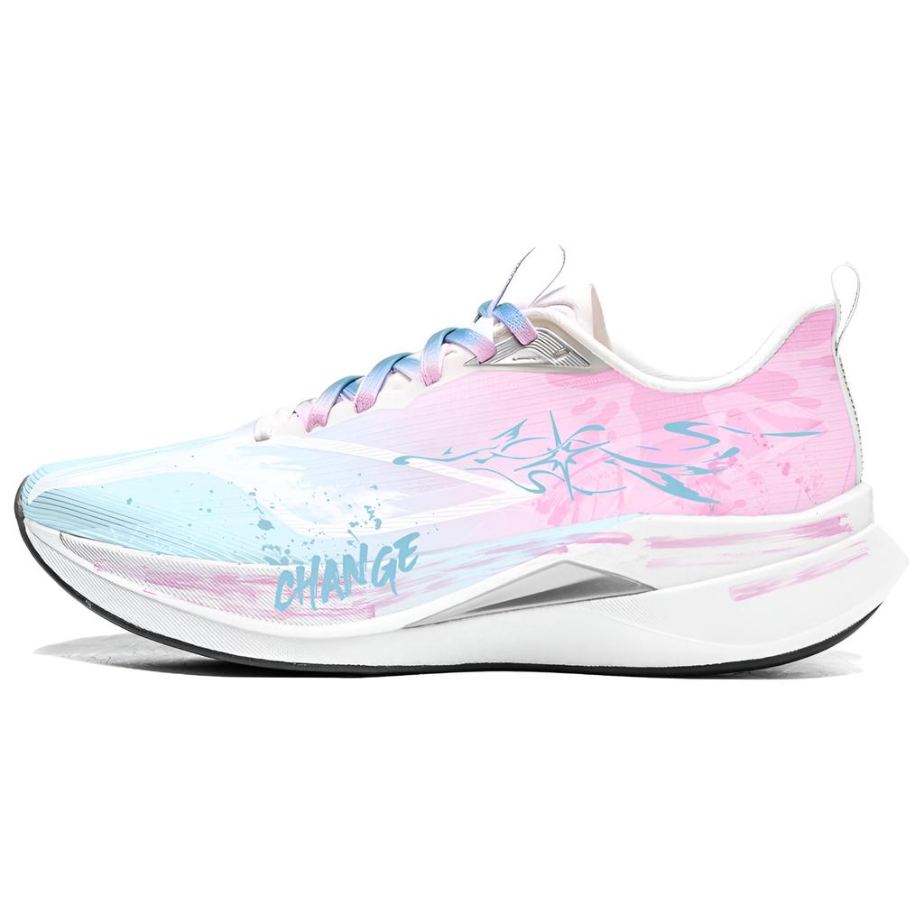 Li Ning Red Hare 9 PRO Низкие резиновые кроссовки для теста на физическую подготовку, медосмотра, соревнований, марафона Мужские ARPW001-27(Команда266-)