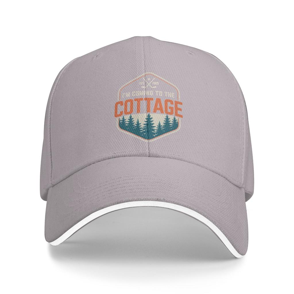 I'm Coming to The Cottage Baseball Cap Vintage Trucker Hat Spring Unisex Men Outdoor Sports Baseball Caps