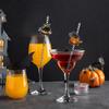 Halloween Themed Straw Retro Creative Water Cup Disposable Paper Straw Party Decoration Supplies Birthday Party Decorations