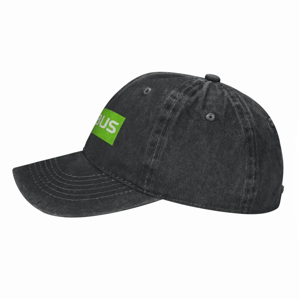 Flixbus Baseball Caps Fashion Denim Hats Outdoor Adjustable Casquette Sports Baseball Cowboy Hat for Unisex Women