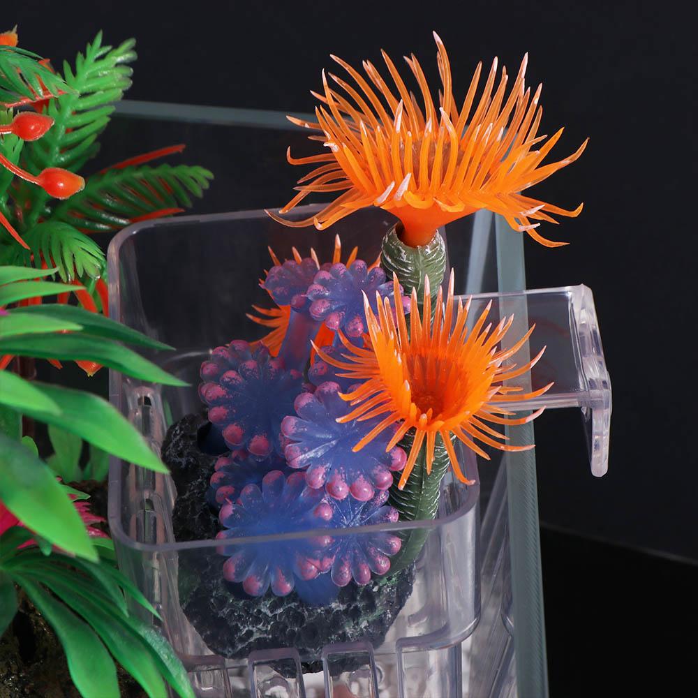 Transparent Hydroponic Support Cup Plastic Aquatic Plant Holder Water Grass Cup For Fish Tank