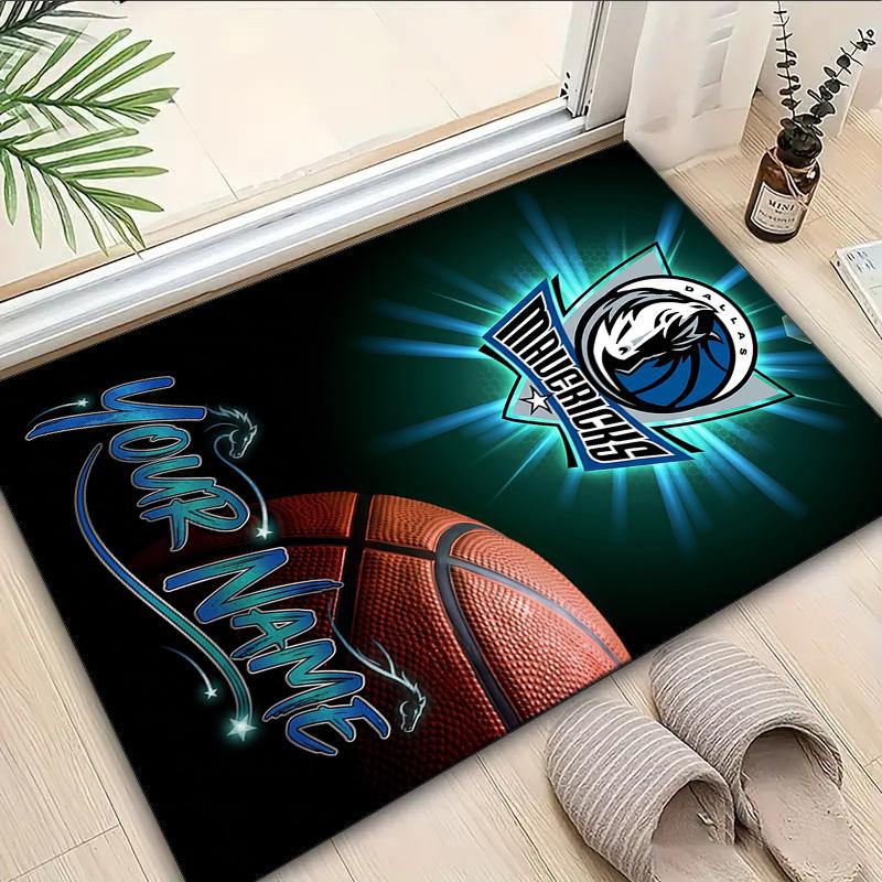 Custom Name Rug MAVERICKS LOGO Area Rug Suitable for Indoor And Outdoor,Carpets for Homes, Offices,Living Rooms,Home Decor,Christmas Gift