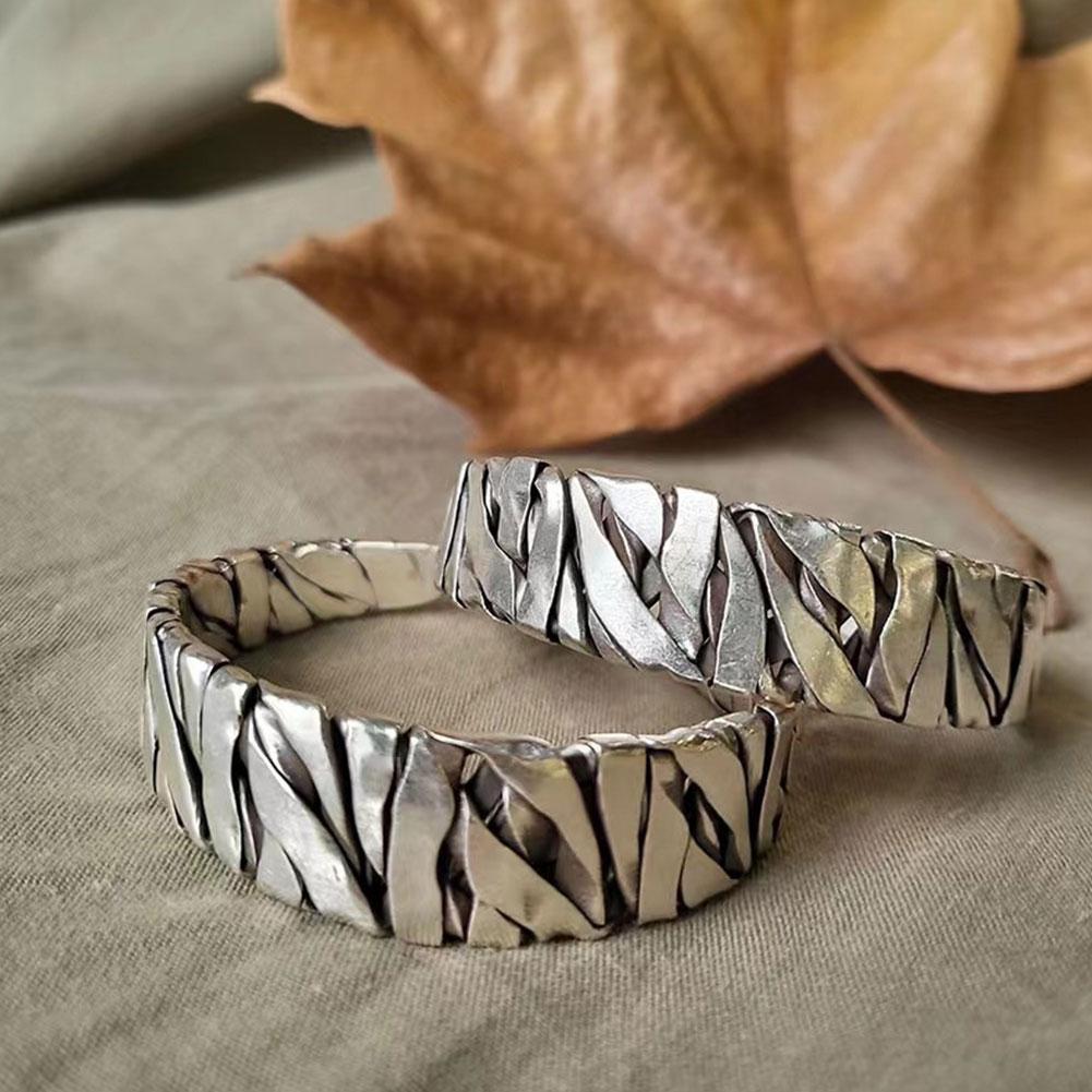 Ретро металлический витой открытый браслет мужской повседневный манжета креативные украшения для верховой езды персональный Motorcy W2E3