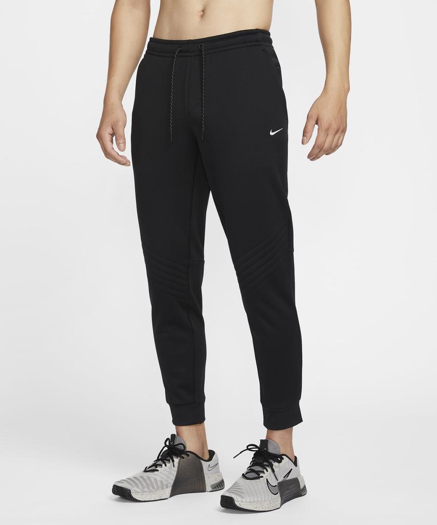 Nike Therma Sphere Therma Fit Водоотталкивающие Зимние Спортивные Брюки-Джоггеры M - Черный:Круто-серый / Fz1110-010