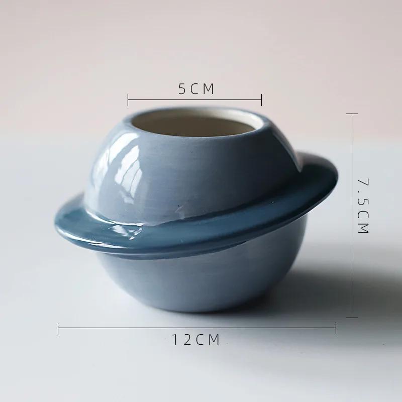 Plant Pot Planet Ceramic Flower Pot Groot Vase Cachepot for Flowers  Home Decorations Balcony Orchard and Garden Desktop Decor