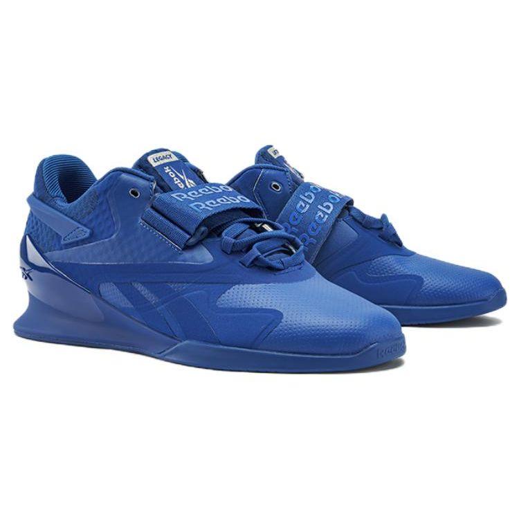 Reebok Мужские кроссовки для тренировок Legacy Lifter II с низким верхом Синие GW9781