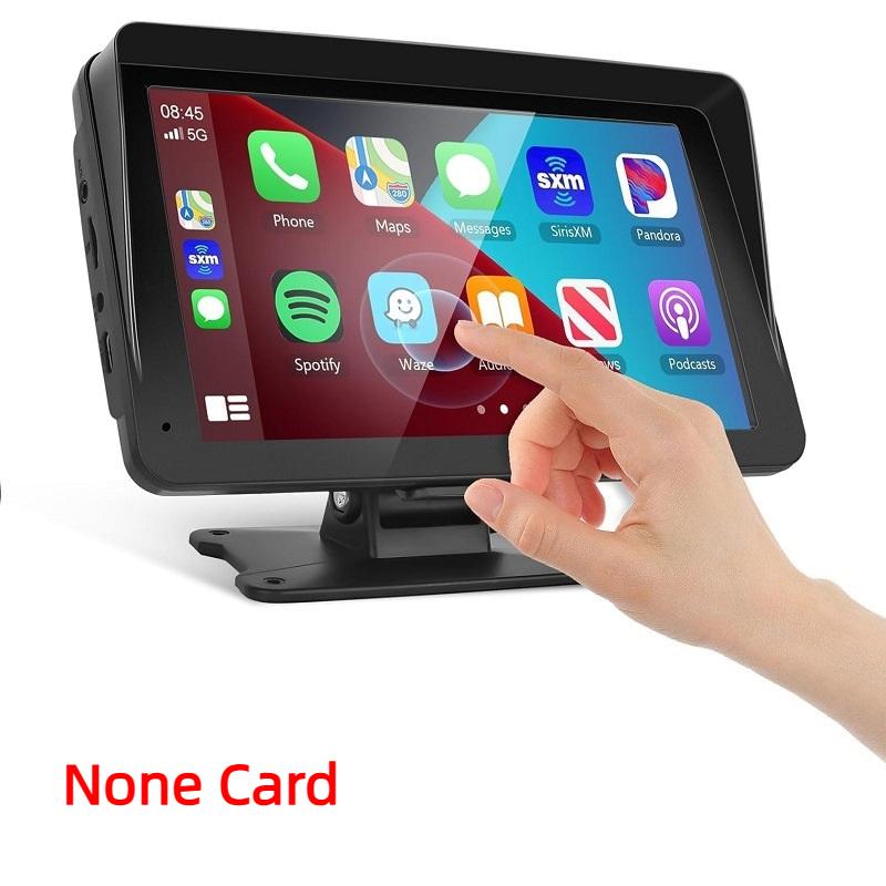 Новый 7-дюймовый Carplay портативный беспроводной автомобильный смарт-экран MP5 навигация реверсивный плеер