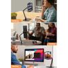 UPERFECT Ustand D9 Flexible Steel Spring Clip For 13.3-17.3" Portable Monitor Bracket 360° Adjustable External Vertical Screen