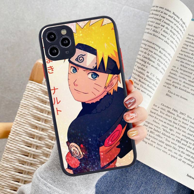 Чехол для телефона «Наруто Узумаки» для iPhone 13 12 11 Pro Max Mini XS 8 7 Plus X SE 2020 XR, матовый прозрачный чехол