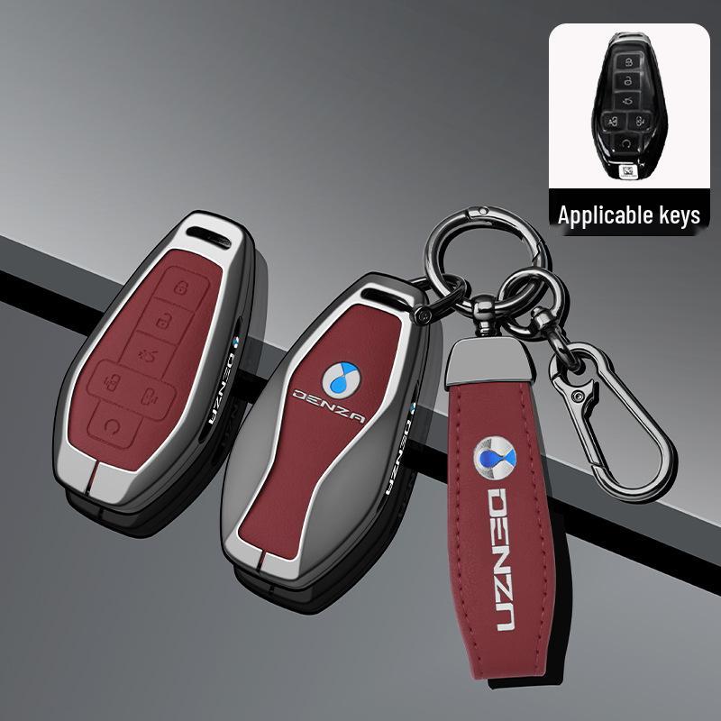 Denza D9, N7, N8, X Key Case and NFC Card Holder Protective Shell with Buckle