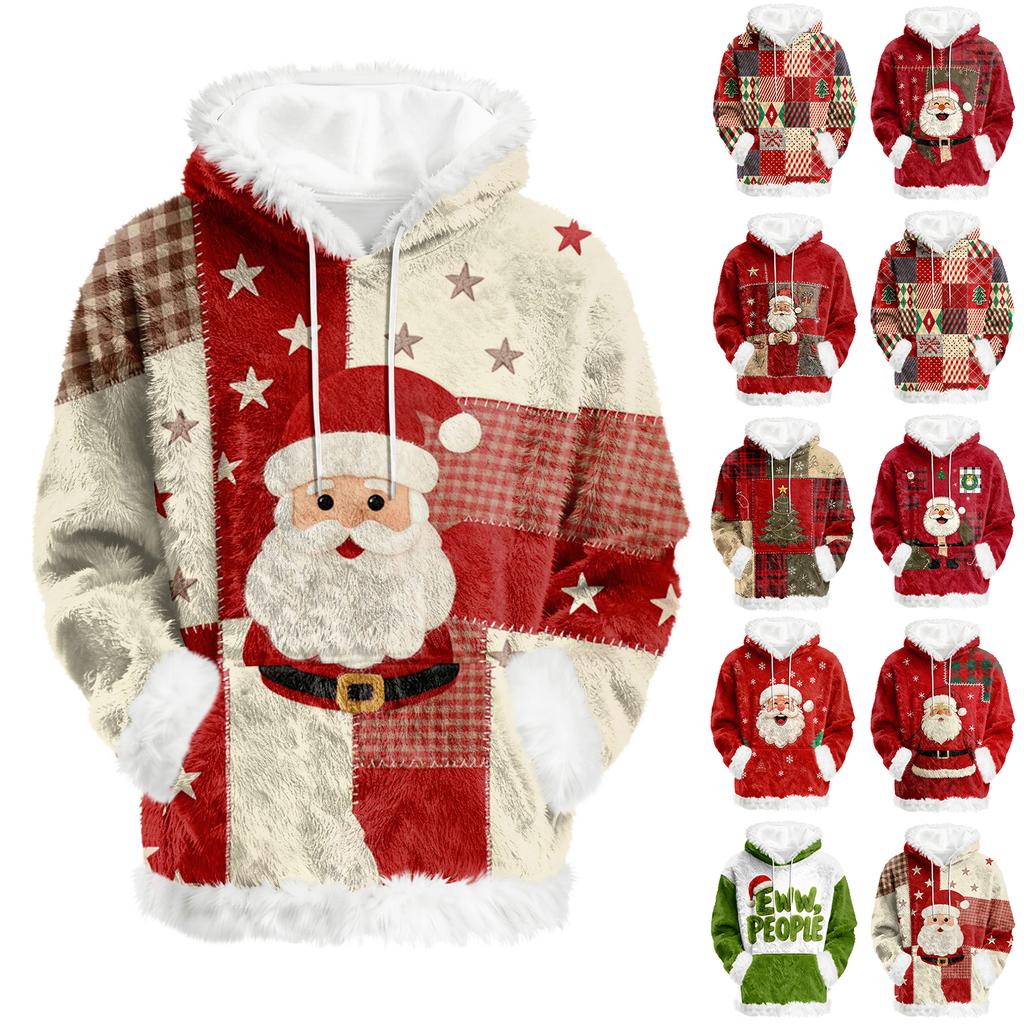 Hoodies For Women Oversized Winter Plush Cute Sweatshirts Pullover Trendy Fall Winter Clothes