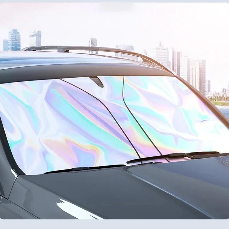 Universal Car Windshield Sun Shade Umbrella Visor Shield UV Rays Blocking Front Window Heat Insulation Protection Cover