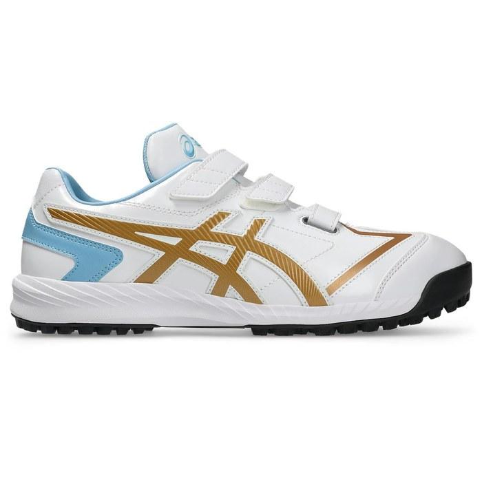 [Asics] Baseball Shoes NEOREVIVE TR 3 WHITE/PURE GOLD 26.0 cm 2.5E 104(WHITE/PURE GOLD)