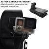 Action Camera Holder Backpack Clip 360-degree Rotation Firm Grip Stable Support Versatile Action Camera Clip for Gopro