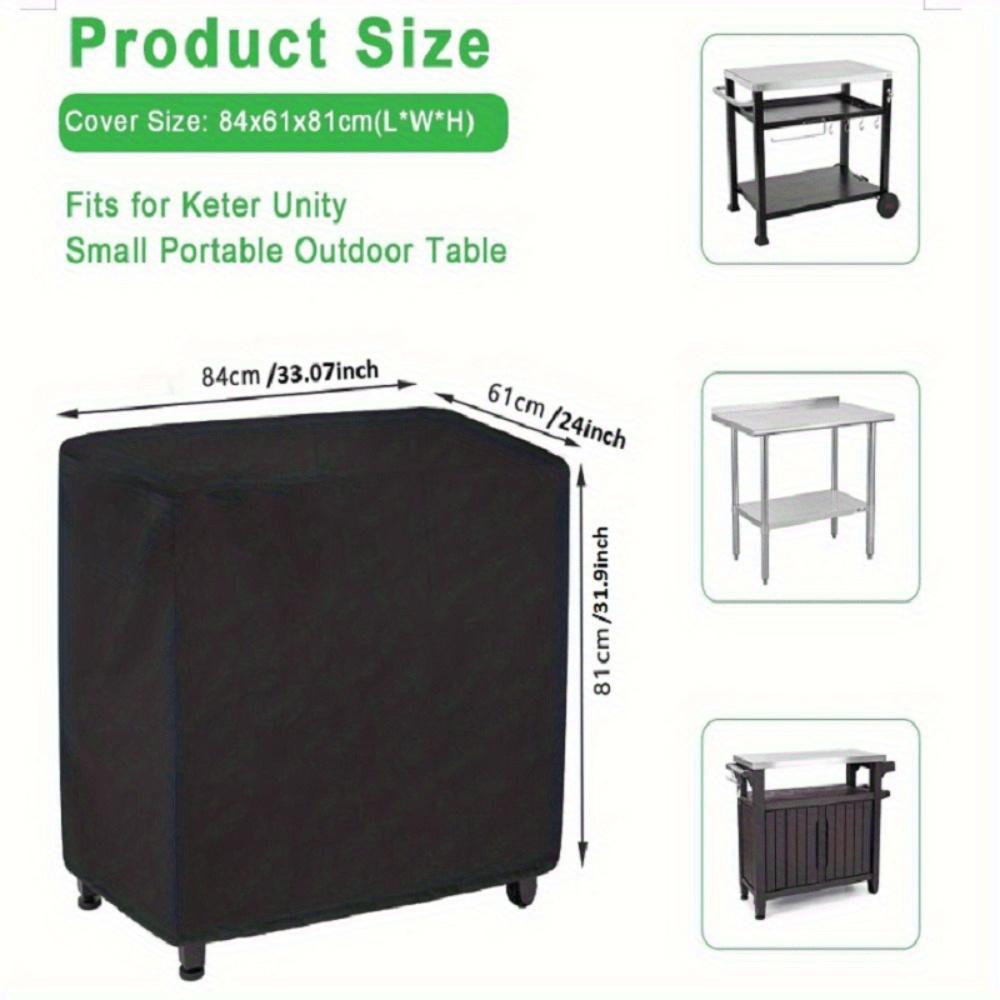 Несколько размеров на выбор Черный Серебристый Уличный Патио Пылезащитный Защита от солнца Прочный Черный Тканевый Чехол для Клавиатуры Уличная Тележка Пылезащитный Чехол для Стола