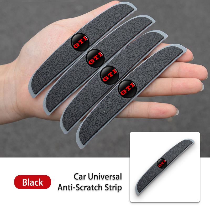 QEJMX1 4PCS Car Door Anti-collision Strip Auto Accessories For Volkswagen VW Beetle CC B5 B6 B7 EOS GTI MK2 MK4 MK5 MK6 Phaeton