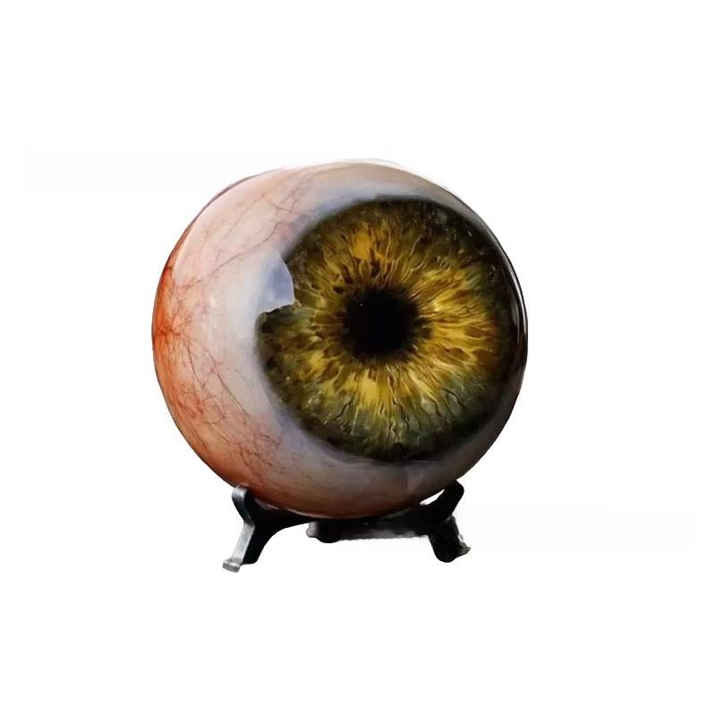 Monster Eye Resin Figurine Home Office Decor With Artistic Style For Giftgiving