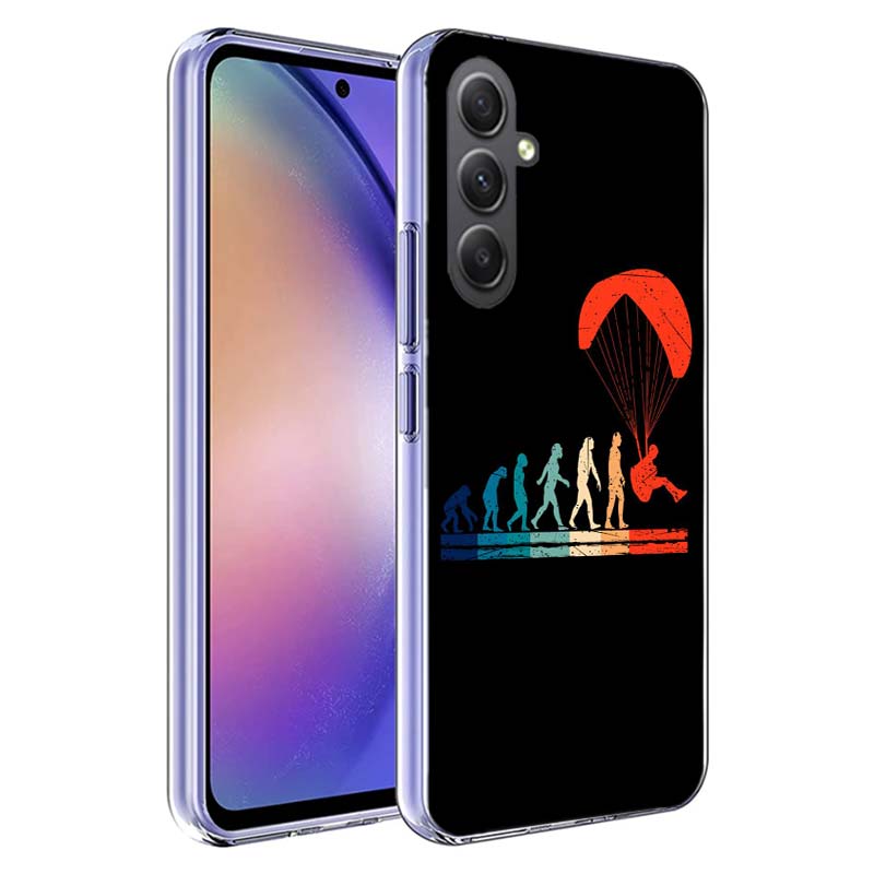 Extreme Adventure Parachuting Phone Case for Samsung A17 A37 A57 A07 A16 A26 A36 A56 A06 A02S A12 A22 A32 A52S A04S A14 A24 A34