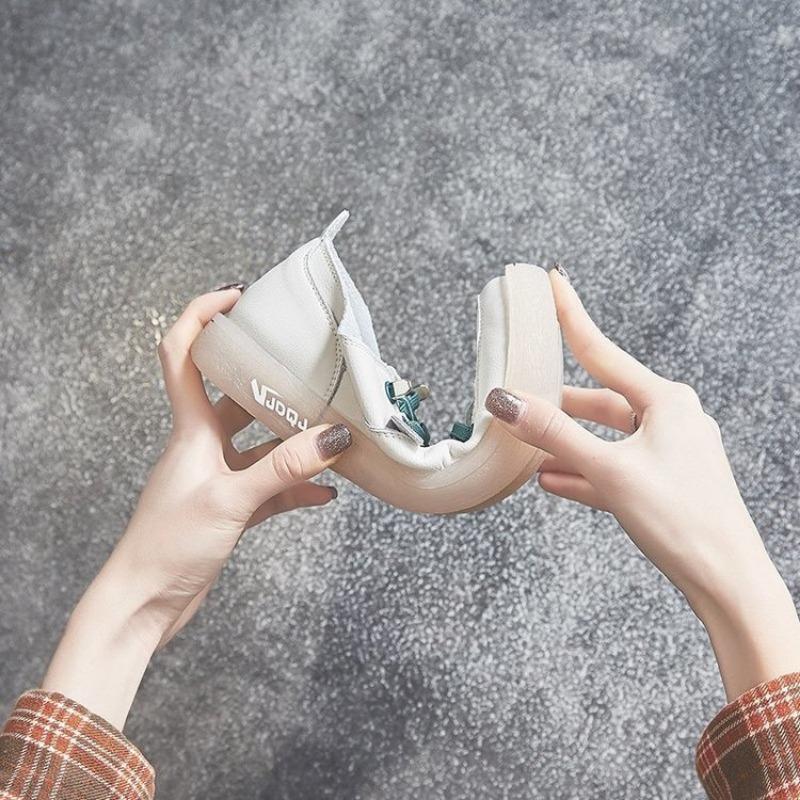 2024 Новые модные женские кроссовки весна-осень для девочек из искусственной кожи на плоской подошве, женские повседневные туфли на шнуровке с мягкой подошвой Zapatos De Mujer