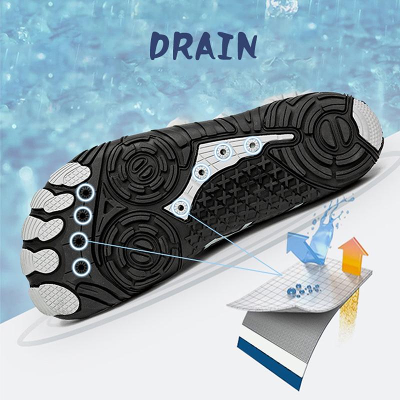 Мужская и женская босиком обувь для плавания в воде, быстросохнущая обувь для плавания в воде, пляжные сандалии вверх по течению, йога, река, море, дайвинг, серфинг, забродные кроссовки