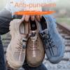 Labor Insurance Shoes Anti-smashing and Anti-piercing Safety Shoes Men's Four-season Low-top Non-slip Construction Site Protective Shoes