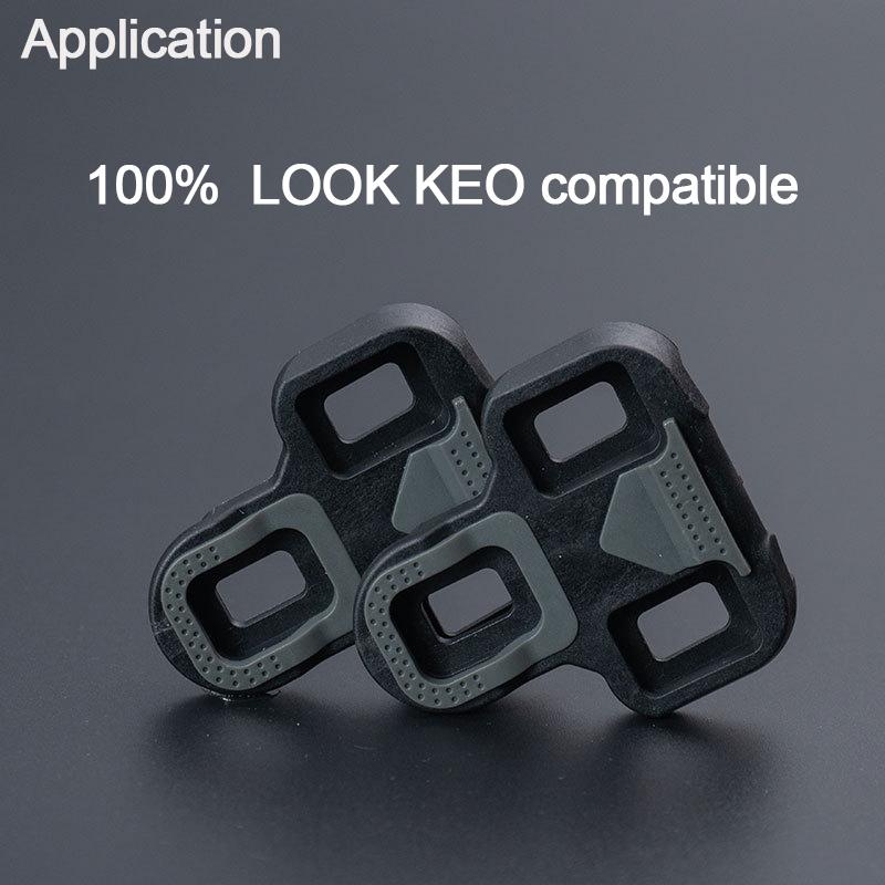 Шипы для шоссейного велосипеда Применимо Шип для педали LOOK KEO 4,5 градуса Самоблокирующийся шип для велосипедной педали Шипы для велотуфель для LOOK KEO